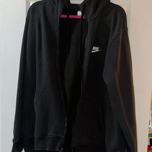 Nike Black Full-Zip Hoodie